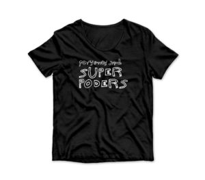 samarreta negre persones amb superpoders